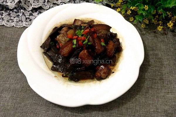 笋干红烧肉的做法图解8
