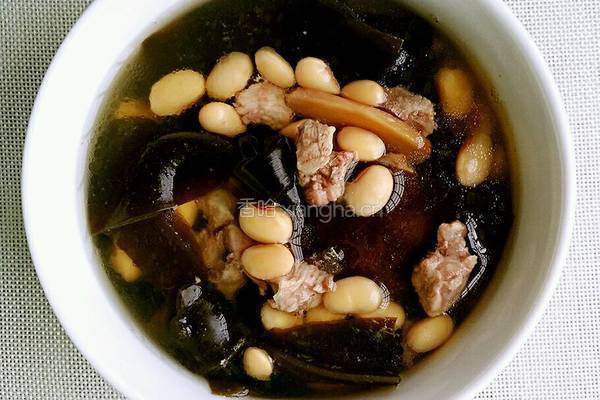 海带炖黄豆的做法图解7