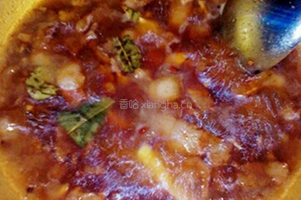 豆角卤面的做法图解5