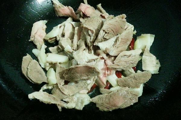 麻辣肉片的做法图解6