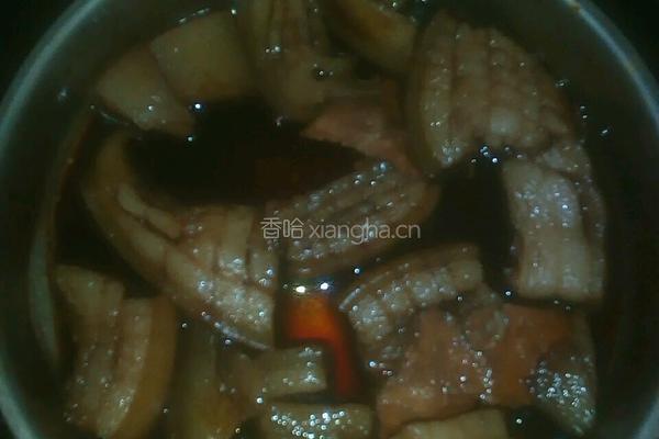 香醋烹肥肉的做法图解1