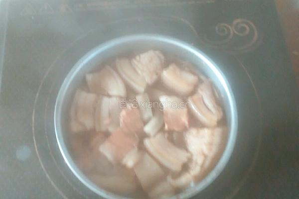 香醋烹肥肉的做法图解3