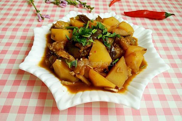 酱茄子土豆的做法图解9