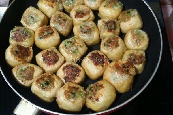 酿油豆腐的做法图解5