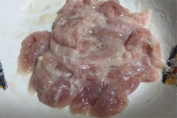 肉炒藕片的做法图解4