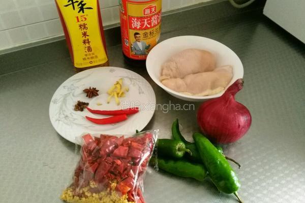 香辣兔肉的做法图解1