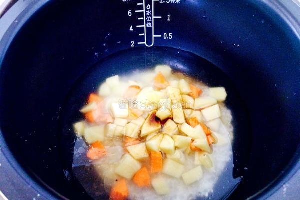 电饭煲焗饭的做法图解4