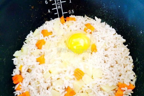 电饭煲焗饭的做法图解6