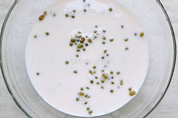 绿豆沙雪糕的做法图解4