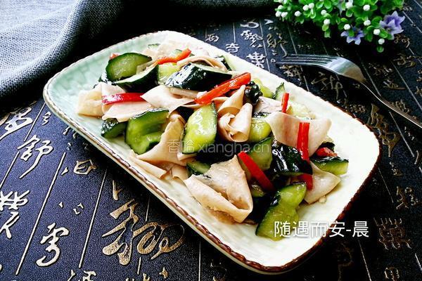 黄瓜拌豆腐皮的做法图解14