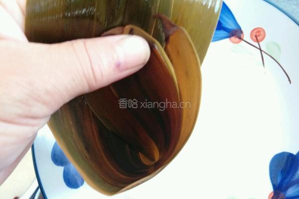 传统红豆沙粽子的做法图解5