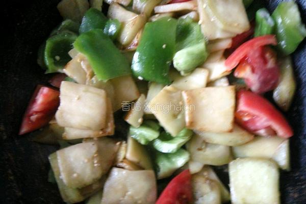 什锦素烧茄子的做法图解10