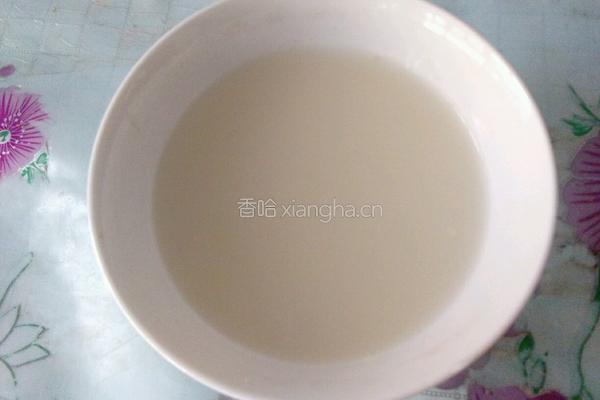 绿豆沙包子的做法图解1