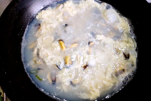 海虹鸡蛋汤的做法图解10