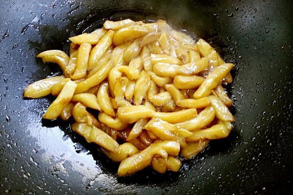 豆角烧茄子的做法图解4