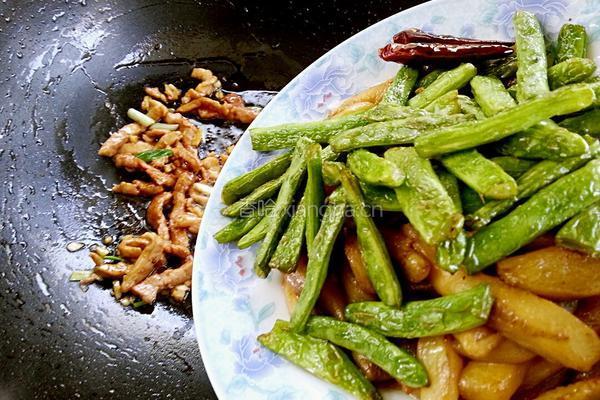 豆角烧茄子的做法图解13