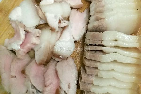 泡菜回锅肉的做法图解4