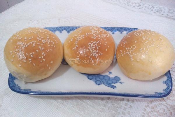 鸡蛋汉堡的做法图解1