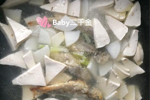 小黄鱼豆腐的做法图解6
