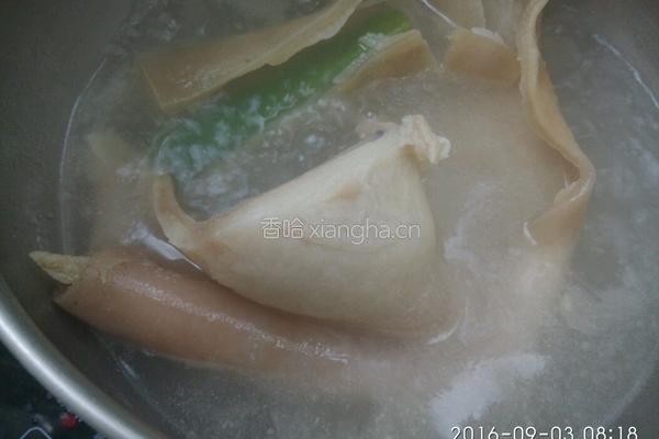 黄豆肉皮冻的做法图解3