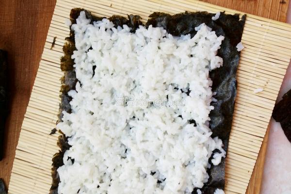 南瓜灯寿司的做法图解4