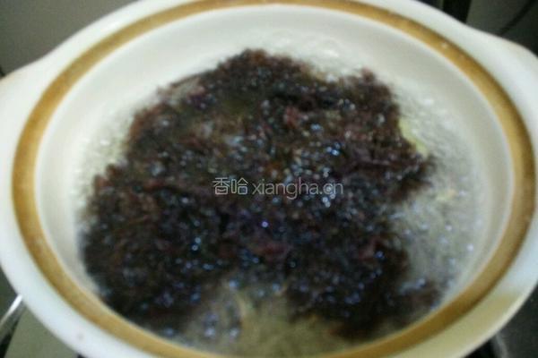 紫菜虾米汤的做法图解5