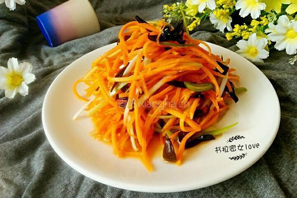 拌胡萝卜丝的做法图解8
