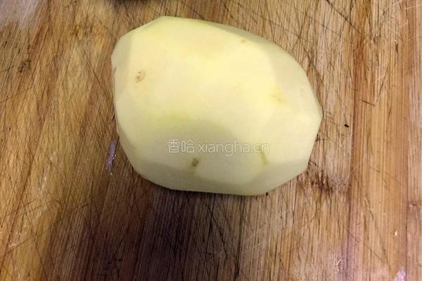 土豆炒鸡的做法图解2