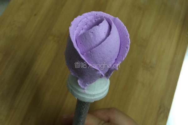 奶油玫瑰花的做法图解5