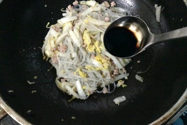 白菜粉丝的做法图解8