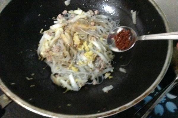 白菜粉丝的做法图解9