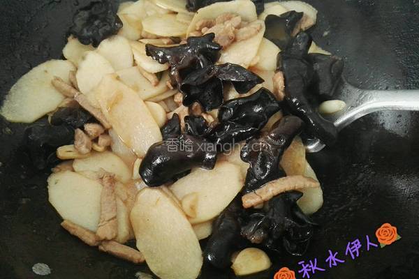 山药炒肉的做法图解7