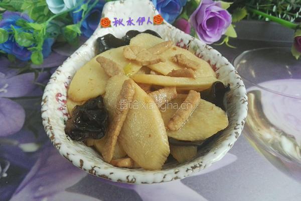 山药炒肉的做法图解9