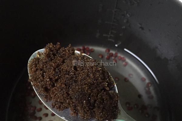 红豆藕粉的做法图解1