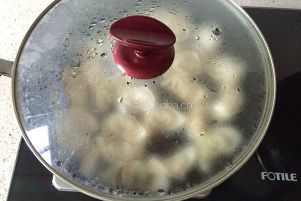 香煎馄饨的做法图解3