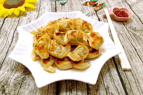 香煎馄饨的做法图解7