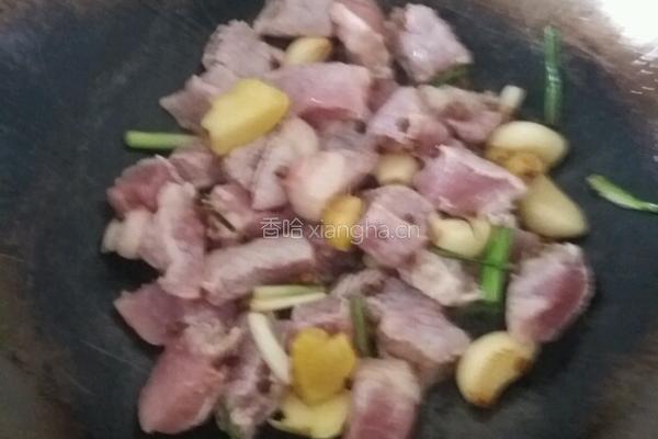 土豆白烧肉的做法图解5