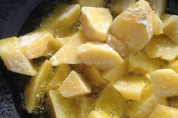 拔丝土豆的做法图解4