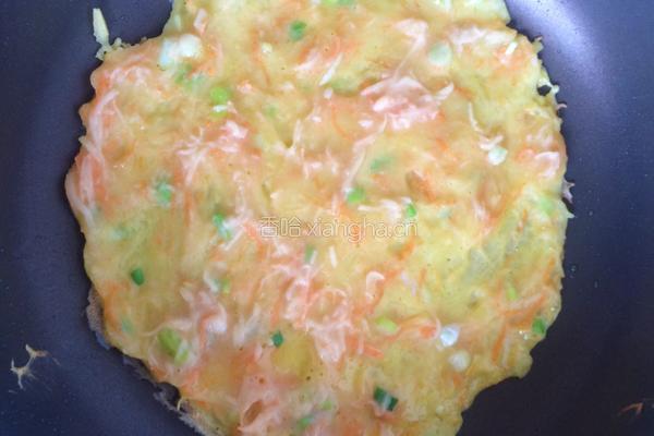 胡萝卜土豆饼的做法图解11