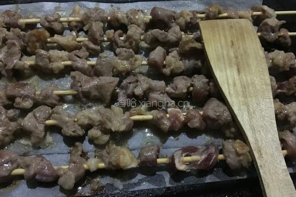 烧烤羊肉串的做法图解3