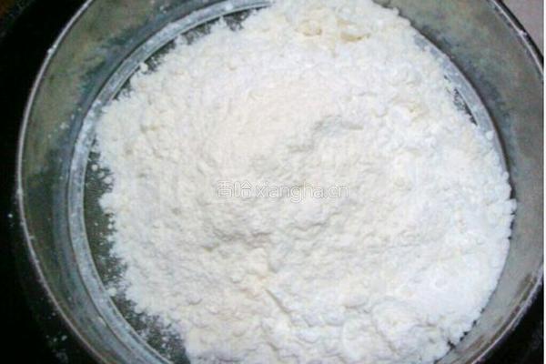 油水分离的淡奶油做的饼干的做法图解2