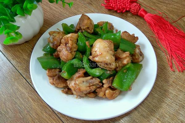 青椒炒鸡腿