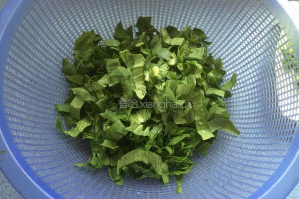 虾米油菜的做法图解4