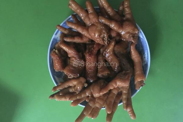 卤鸡脚的做法图解14