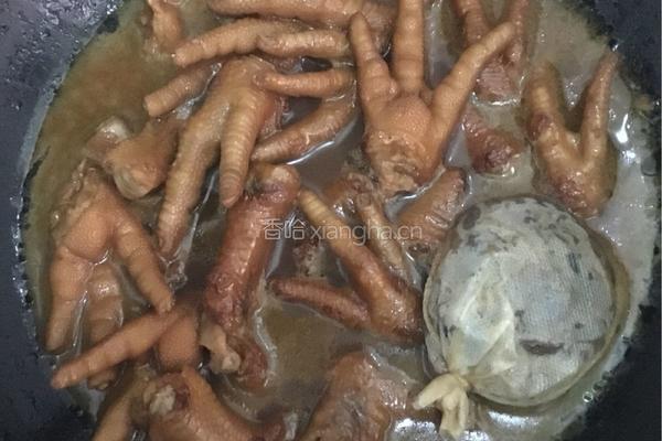 卤鸡脚的做法图解13