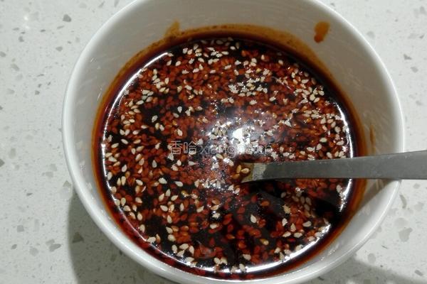红油拌牛肚的做法图解3