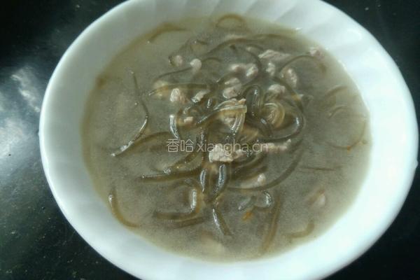酸菜白肉粉条的做法图解10