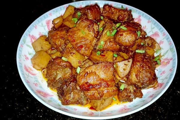 排骨烧藕的做法图解15