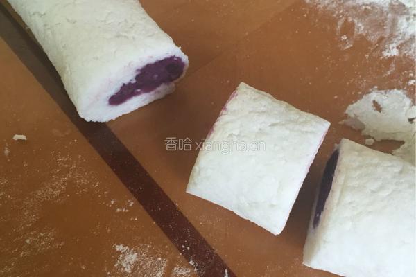 西米紫薯水晶卷的做法图解5