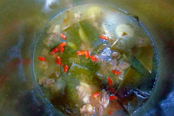 牛肉海带汤的做法图解12